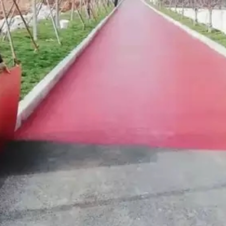 无锡​ 彩色路面喷涂翻新是一种低成本